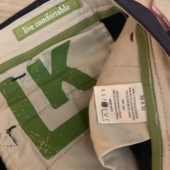 SOLD Haggar Life Khaki Relaxed Straight Chinos, 38 - Picture 6 of 8